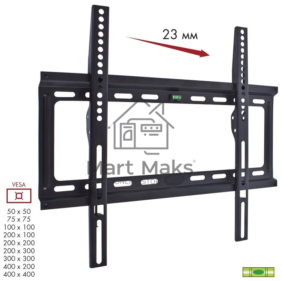 Кронштейн Kromax IDEAL-3 черный, 22