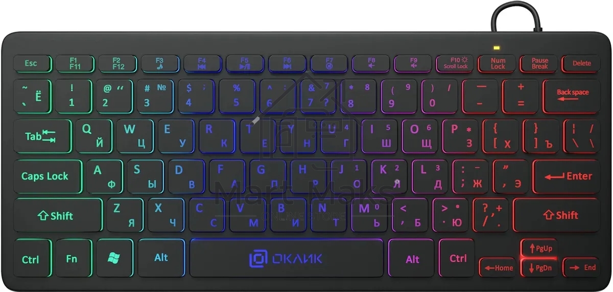 Клавиатура Оклик Oklick 300S черный USB