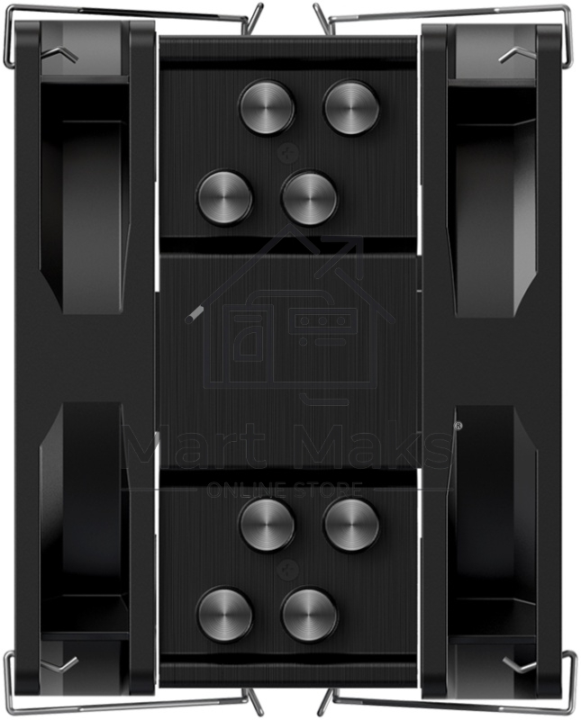 Кулер для процессора ID-COOLING SE-214-XT PLUS черный 120мм алюминий+медь 1800rpm 35.2db 4-pin 200W 150мм