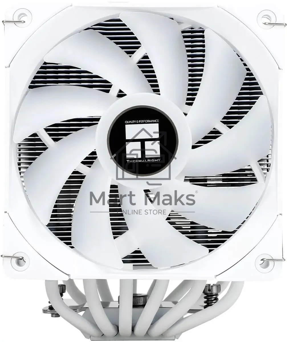Устройство охлаждения(кулер) Thermalright Peerless Assassin 120 White ARGB Soc-AM5/AM4/1151/1200/2066/2011/1700 белый 4-pin 25.6dB Al+Cu 750gr Ret (PA120-WH-ARGB)