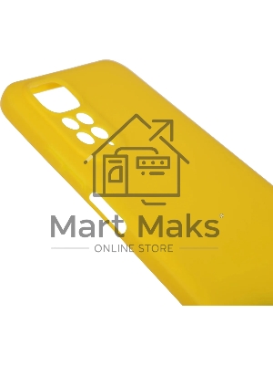Чехол (клип-кейс) DF xiCase-61 для Xiaomi Redmi Note 11/11s желтый