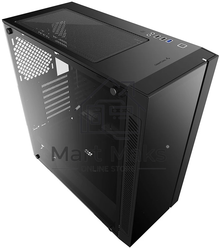 Компьютерный корпус MidiTower Deepcool MATREXX 55 V3 без БП, бок.окно, черный, EATX (DP-ATX-MATREXX55V3)