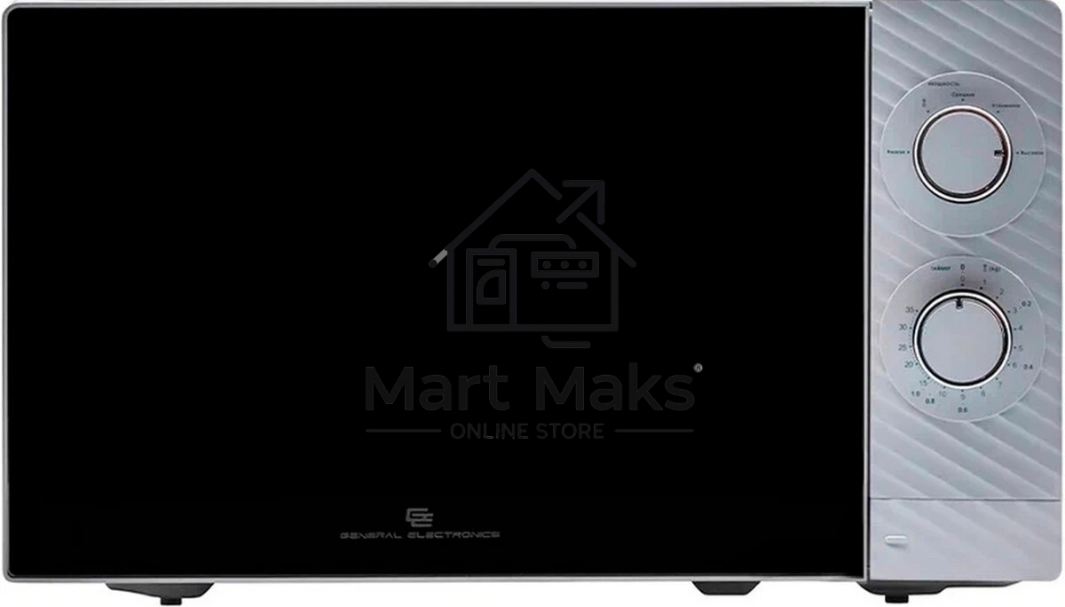 Микроволновая печь General Electronics 20L SOLO серебро GE-MS120S 700W
