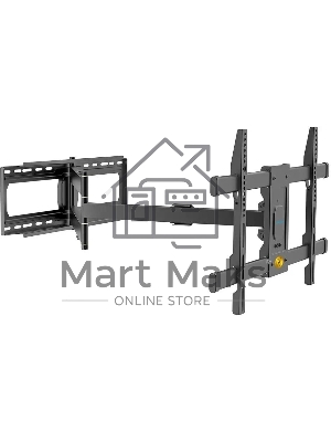 Кронштейн Kromax DIX-30 черный 2 шт/уп. Кр. стал. настенный для TV 32