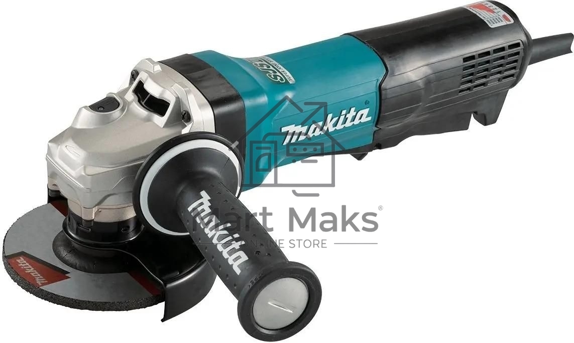 Углошлифовальная машина Makita GA5093X01 1900Вт 11500об/мин рез.шпин.:M14 d=125мм