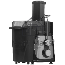 Соковыжималка Kelli KL-5091 чёрный/серебристый, центробежная, 1100 Вт, 1000 мл, механическое