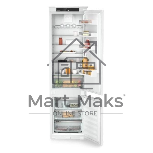 Встраиваемый холодильник Liebherr Pure, ниша 194 см, EasyFresh, МК NoFrost 3 контейнера, сенсорный дисплей Touch, door sliding.