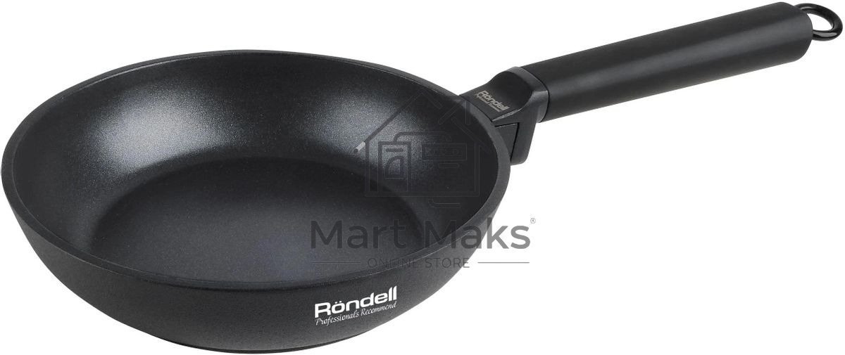Сковорода Rondell Loft RDA-1145, 28см, без крышки, черный