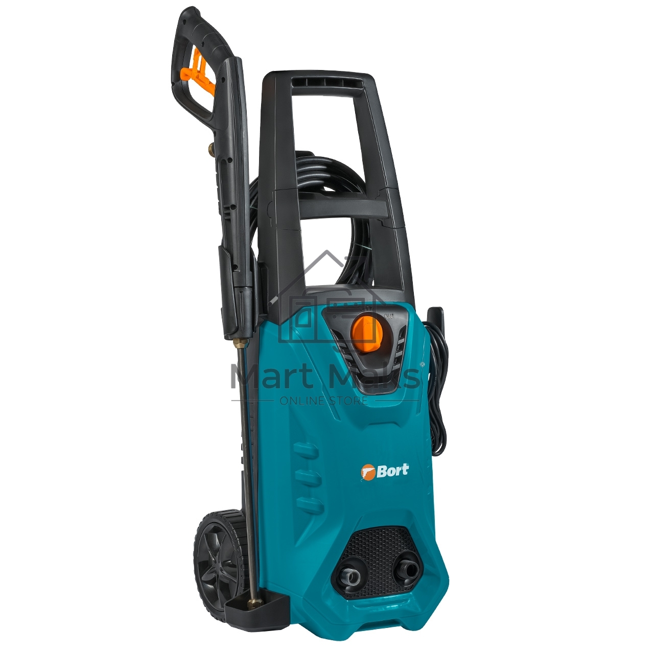 Мойка высокого давления Bort BHR-2300-PRO 93416299 2300 Вт, максимальное давление 170 бар, рабочее давление 130 бар, 8 л/мин, 7.4 кг, набор акссесуаров 10 шт