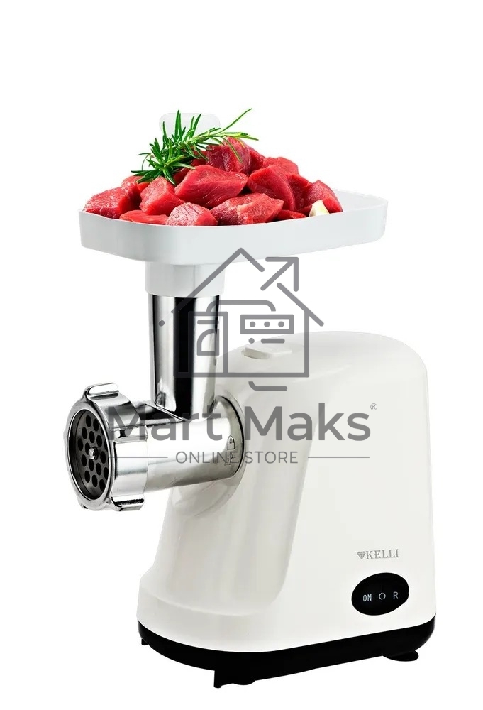 Мясорубка электрическая KELLI KL-5007 белый