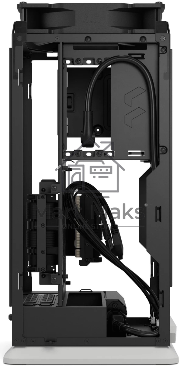 Корпус без блока питания Fractal Design Mood, Mini-Tower, 1x180mm, 2xUSB-A 3.0 + 1xUSB 3.2 Type-C, SFX PSU Support, mITX Light Gray