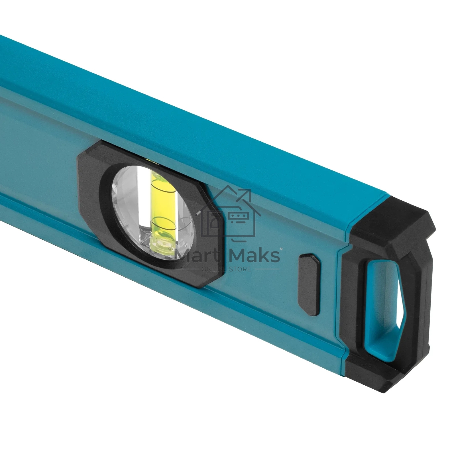 Уровень Gross 33652 алюминиевый, магнит., фрезерованный, 3 глазка, 0,5 мм/м, 800 мм