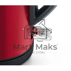 Электрочайник Bosch TWK3P424 красный, 1.7 л, 2400 Вт, скрытый нагревательный элемент