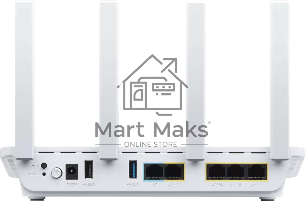 Межсетевой экран Asus EBR63 AX3000 10/100/1000BASE-TX белый