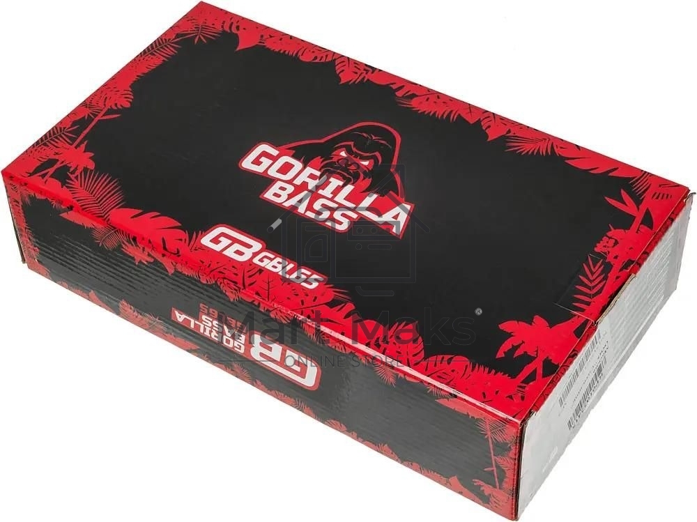 Колонки автомобильные Kicx Gorilla Bass GBL65 200Вт 90дБ 4Ом 16см (6.5дюйм) (ком.:2кол.) широкополосные однополосные