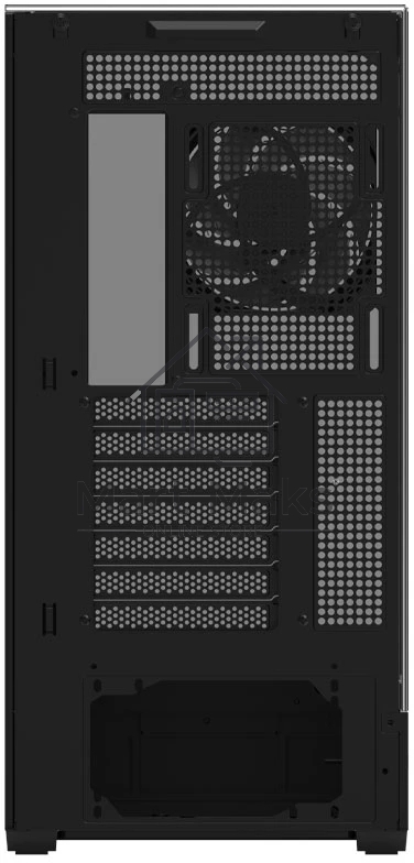 Компьютерный корпус ZALMAN P40 Prism, ATX, черный, WINDOW, 2x3.5