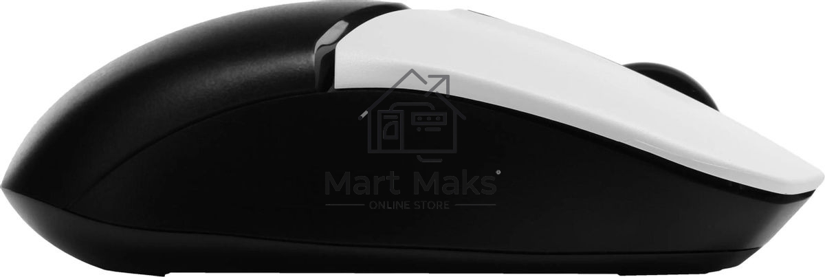 Мышь беспроводная A4Tech Fstyler FB12 белый/черный, 1200 dpi, радиоканал, Bluetooth, USB, кнопки - 3