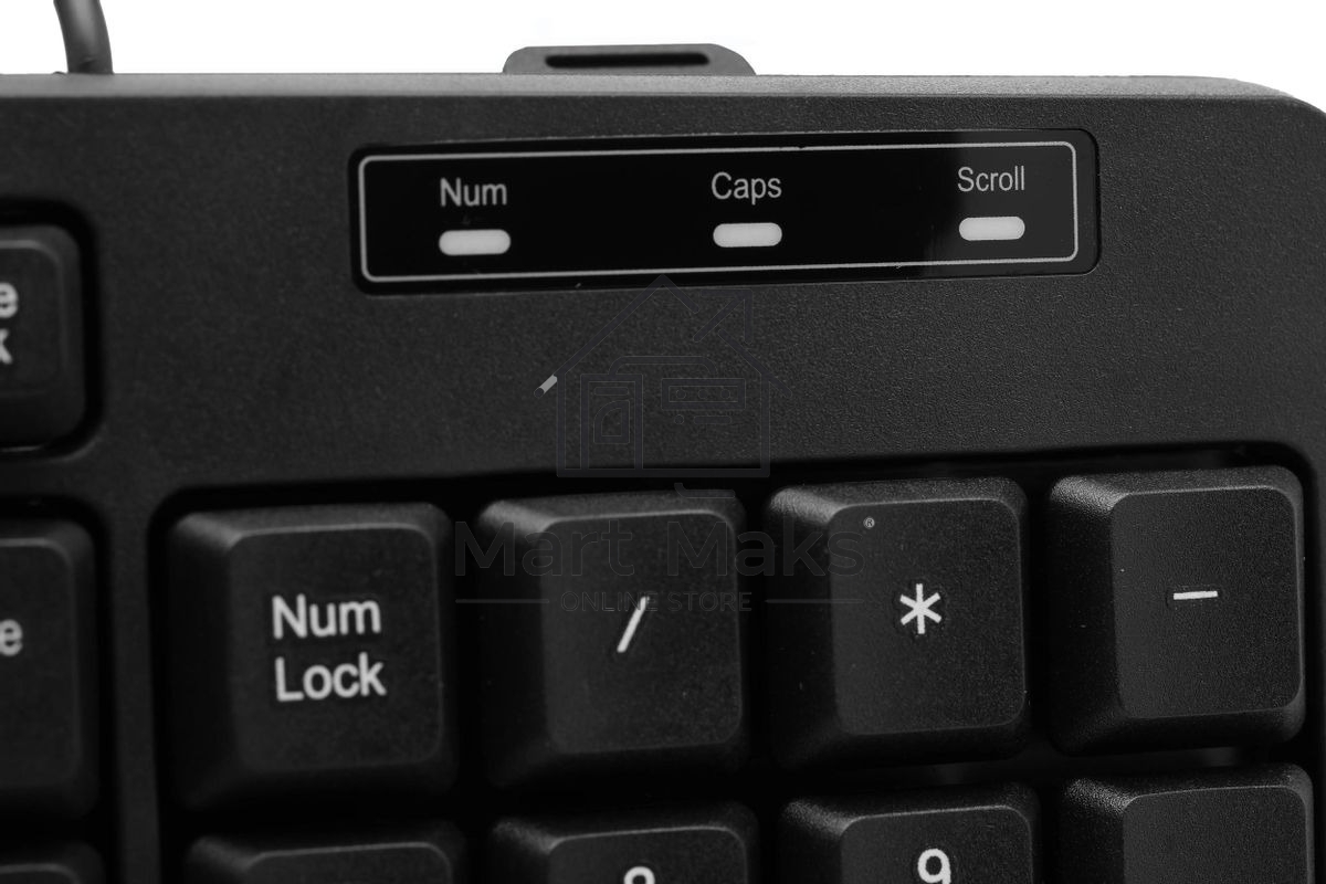 Клавиатура проводная Defender Concept HB-164, USB, черный