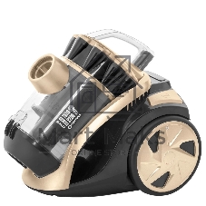 Пылесос Eurostek EVC-3002 черный/бежевый, 400/2200 Вт, уборка сухая, пылесборник контейнер 2.5 л