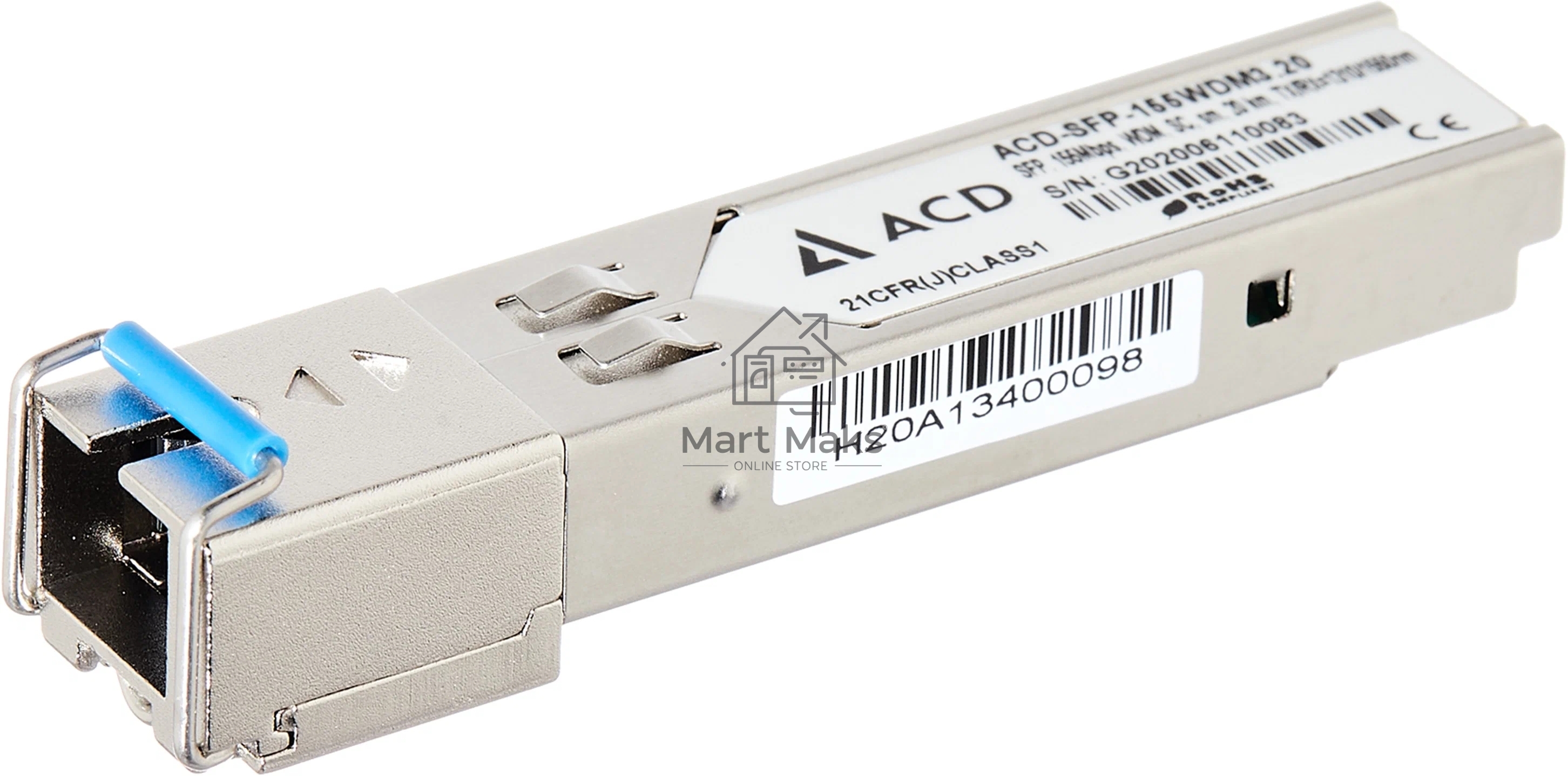 Трансивер ACD-SFP-155WDM3.20 SFP, 155Mbps, WDM, SC, sm, 20 km, TX/RX=1310/1550nm