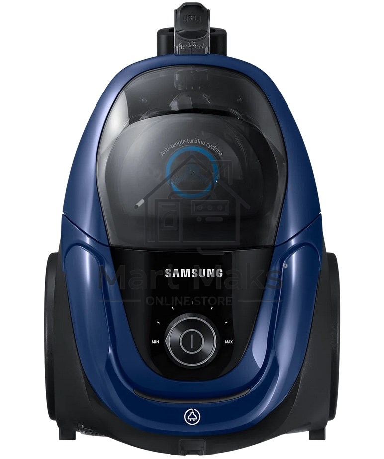 Пылесос Samsung VC18M3120VB синий, 380/1800 Вт, уборка сухая, пылесборник контейнер 2 л