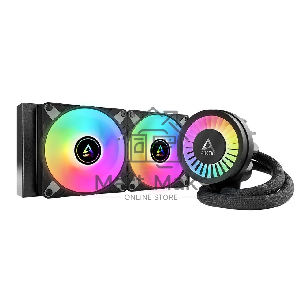 Жидкостная система охлаждения Arctic Liquid Freezer III 240 A-RGB черный, 120 мм, алюминий, 2800 об/мин, 25 дБ, 4 pin, 250 Вт