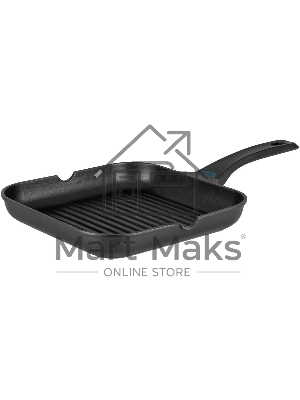 Сковорода-гриль Rondell Weiser RDA-1554, 28см, без крышки, черный