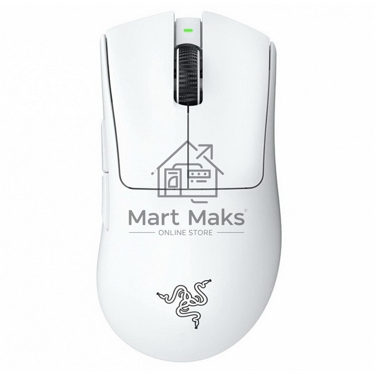 Мышь беспроводная/проводная Razer DeathAdder V3 Pro белый, 30000 dpi, радиоканал, USB, кнопки - 5