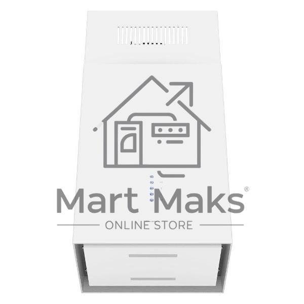 Вытяжка пристенная островная Maunfeld Bath Plus 402IL белый, 40 см, 1150 куб. м/ч, 52 дБ