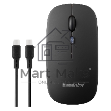 Мышь беспроводная Dual BT+USB с зарядкой Smartbuy X31 черная (SBM731DK) /100.  