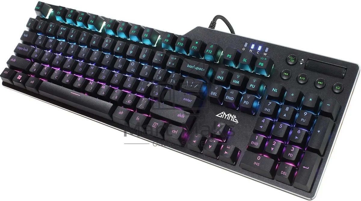 Клавиатура GMNG GG-KB765XP (1901096) проводная, USB, черный