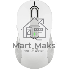 Мышь беспроводная Logitech M650 белый/серый, 4000 dpi, радиоканал, Bluetooth, USB, кнопки - 4