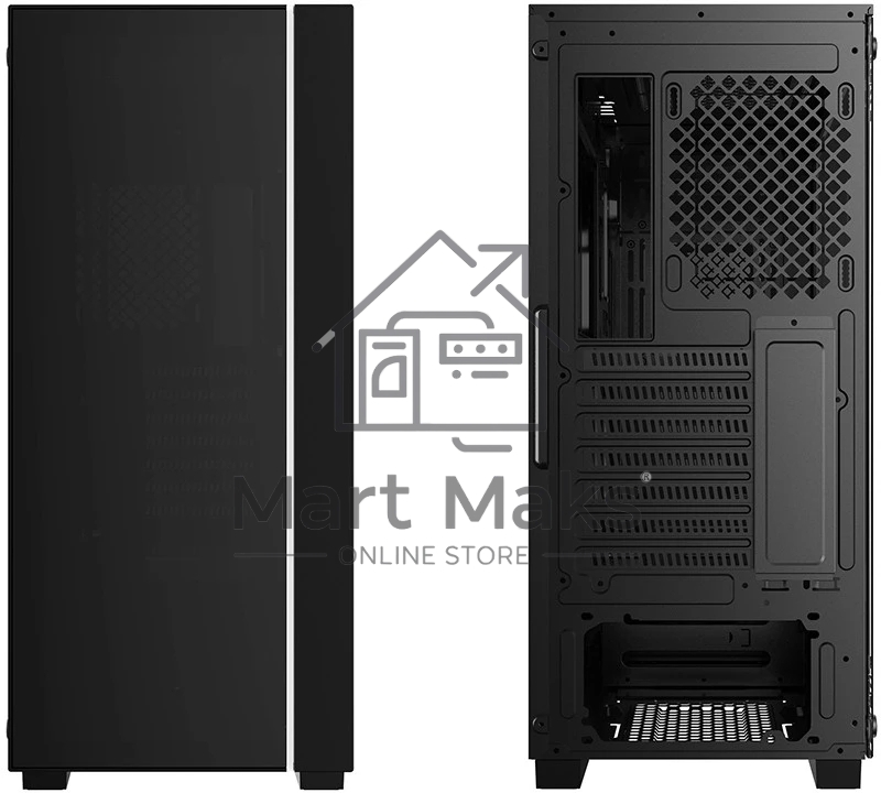 Компьютерный корпус MidiTower Deepcool MATREXX 55 V3 без БП, бок.окно, черный, EATX (DP-ATX-MATREXX55V3)