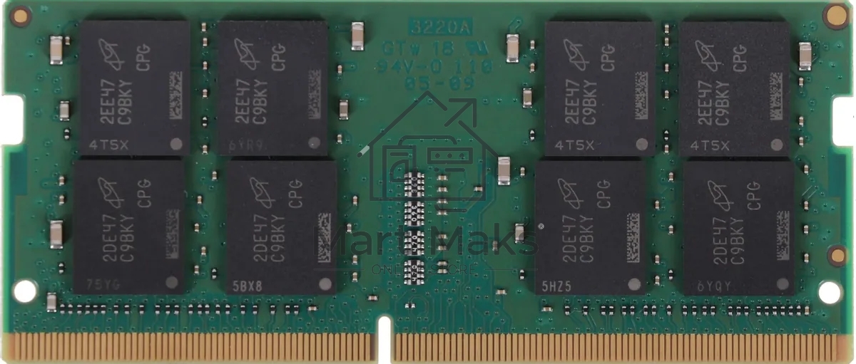 Оперативная память Crucial CT32G4SFD832A, DDR4, 32Gb (1x32 Gb), 3200 MHz, CL22, SO-DIMM, OEM