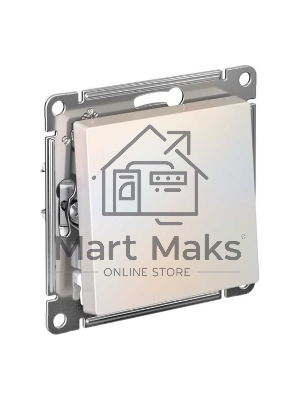 Механизм выключателя 1-кл. AtlasDesign (сх.1) 10АХ жемчуг SchE ATN000411