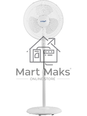 Вентилятор напольный Vitek VSF-1662 38Вт скоростей:3 ПДУ белый (упак.:1шт) Вентилятор напольный Vitek VSF-1662 38Вт скоростей:3 ПДУ белый (упак.:1шт)