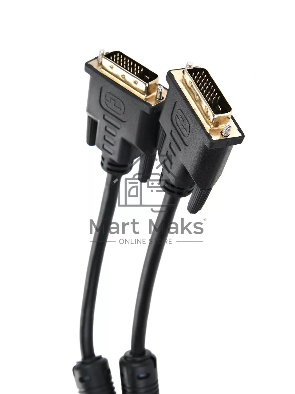Кабель DVI-D--DVI-D Dual link 25M/25M, экран, феррит.кольца, 1.8м Telecom <TCG441D-1.8M>