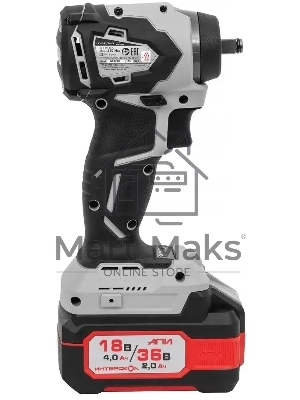 Гайковерт аккумуляторный ударный INTERSKOL GAU-250/36VE