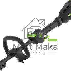 Снегоуборщик аккумуляторный GreenWorks 40V, 30 см, бесщеточный, с 1хАКБ 4 Ач и ЗУ (2603107UB)