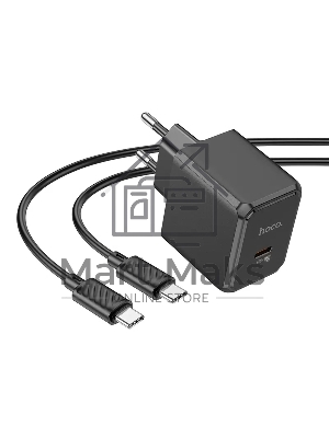Сетевое зарядное устройство HOCO (6942007603843) CS13Aaa 1Type-C PD 20W, черный
