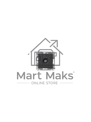 Механизм розетки EKF Эпика UP1-SOW-111-44 16А, IP44, с заземлением, со шторками, c крышкой, белый