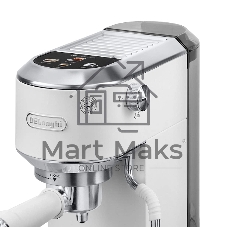 Кофеварка рожковая DeLonghi EC890.WI белый, молотый, 1,1 л, 1450 Вт, 15 бар