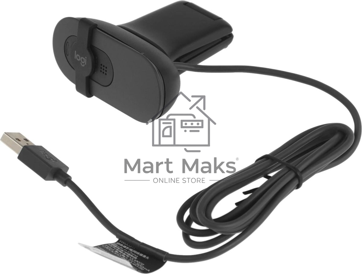 Веб-камера Logitech Brio 105 Full HD 1080p Webcam - GRAPHITE - USB