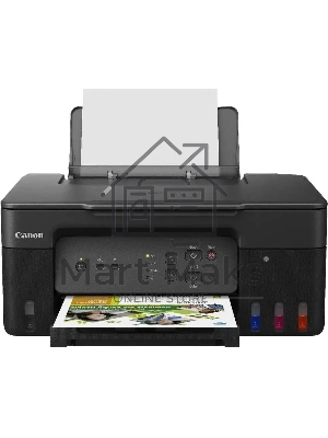 МФУ струйное Canon PIXMA G3430 (5989C009), A4, цветное, печ. 11 стр/мин. (ч/б) 6 стр/мин. (цвет), скан. до 3.16 стр/мин., 4800 x 1200 dpi (печать) 600x1200dpi (скан.), USB, Wi-Fi, Air Print, Mopria