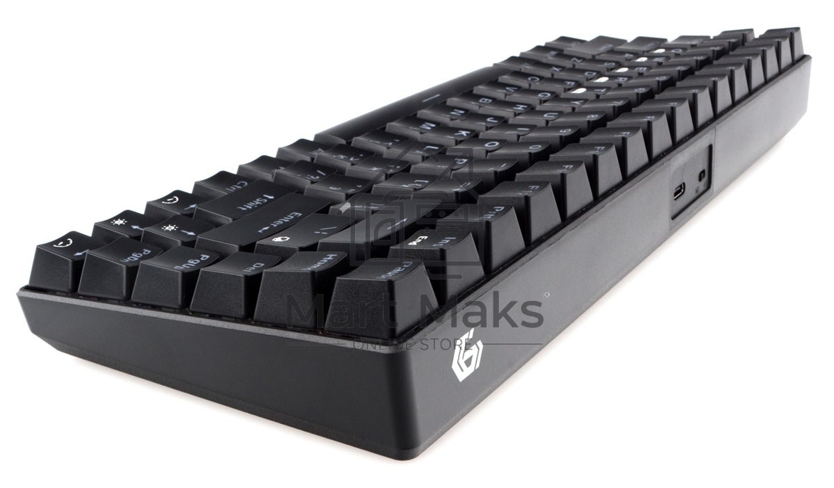 Клавиатура Gembird KBW-G510L проводная + беспроводная, USB, черный