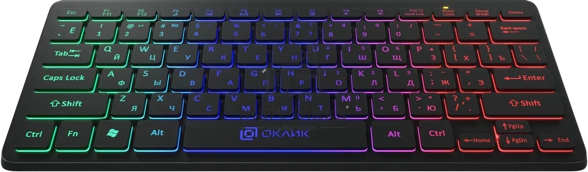 Клавиатура Оклик Oklick 300S черный USB