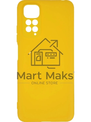 Чехол (клип-кейс) DF xiCase-61 для Xiaomi Redmi Note 11/11s желтый