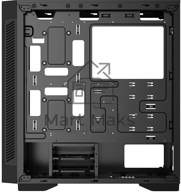 Компьютерный корпус MidiTower Deepcool MATREXX 55 V3 без БП, бок.окно, черный, EATX (DP-ATX-MATREXX55V3)