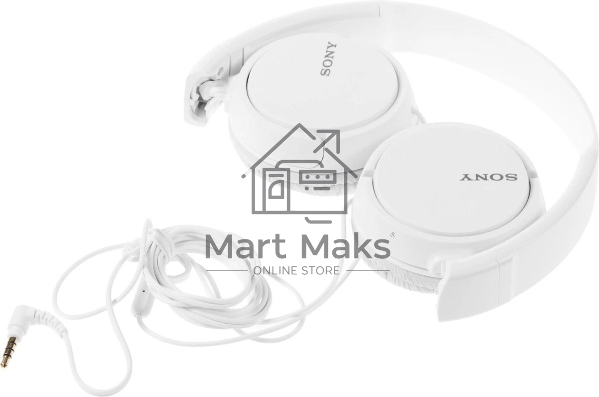 Наушники Sony MDR-ZX110APW белый