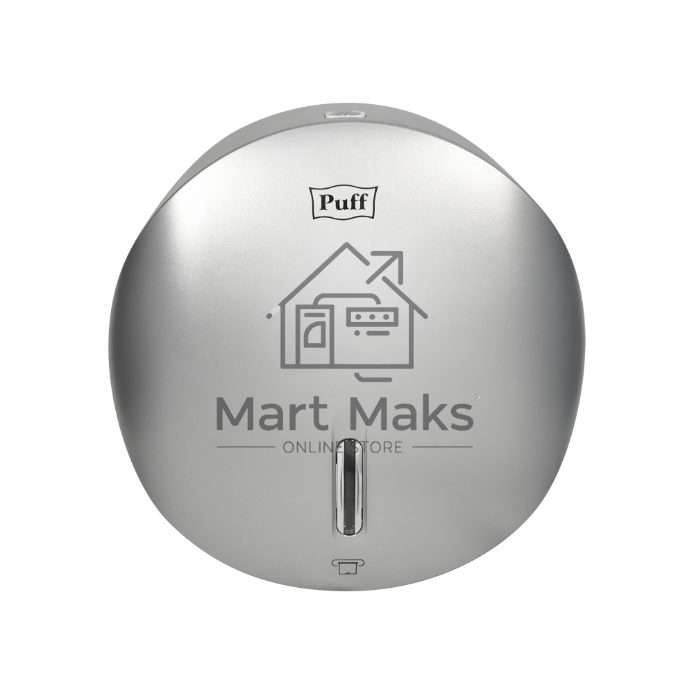 Диспенсер туалетной бумаги Рuff-7145S хром, с замком, ABS-пластик